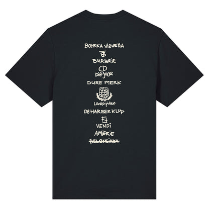 "DURE MERK 2014" T-SHIRT IN BLACK