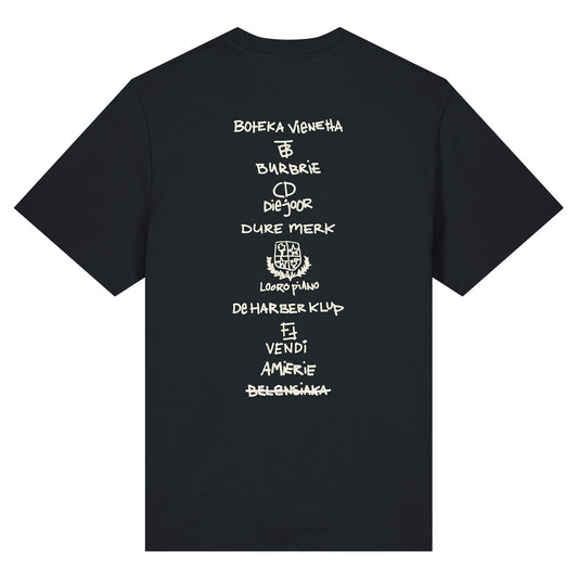 "DURE MERK 2014" T-SHIRT IN BLACK