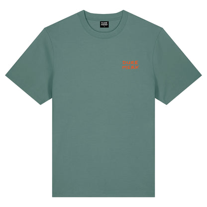 "DURE MERK 2014" T-SHIRT IN GREEN