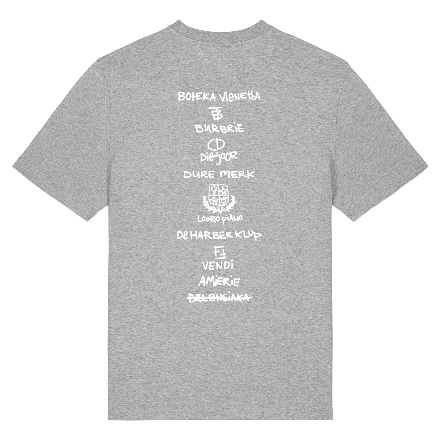 DURE MERK 2014" T-SHIRT IN GREY