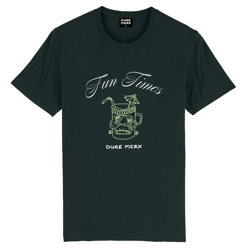 "FUN TIMES" Black T-shirt